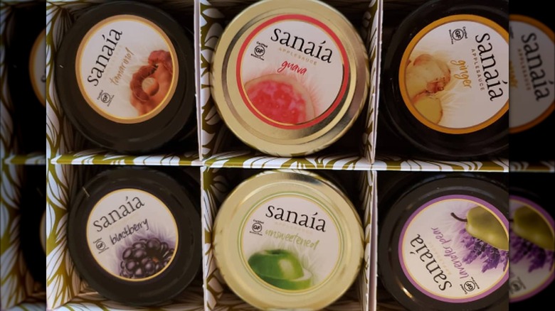 six flavors of sanaia applesauce