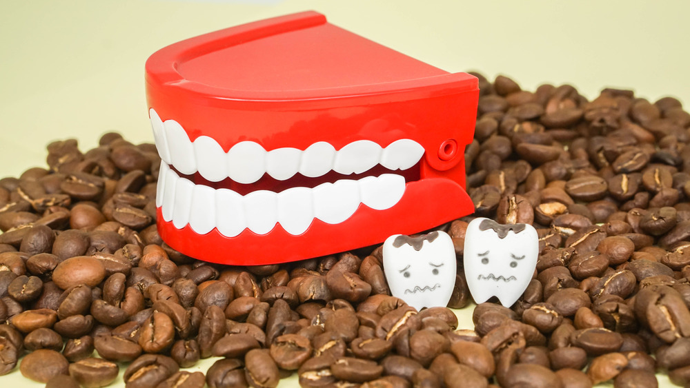 Here's What Happens To Your Teeth When You Drink Coffee Every Day