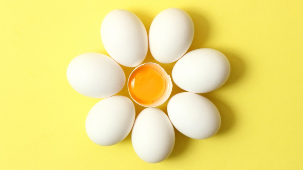 An arrangement of eggs