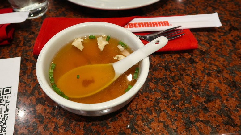 Benihana soup dish