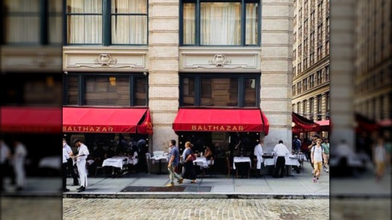 Balthazar restauraunt NYC