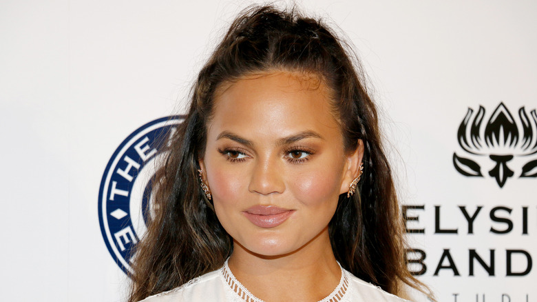 Close-up of Chrissy Teigen