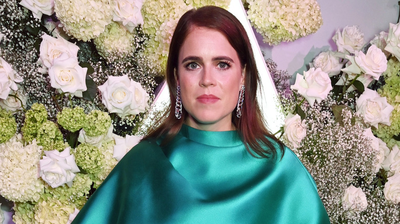 Princess Eugenie attending a Vogue event.