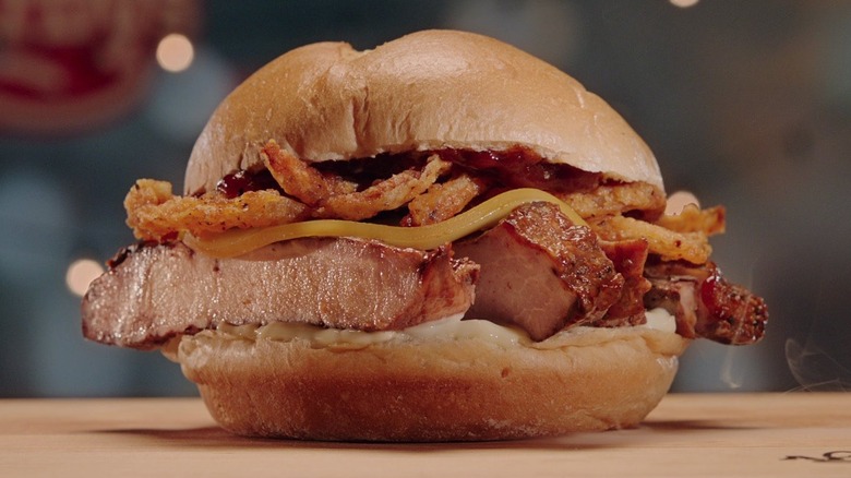 Arby's Real Country Style Rib Sandwich