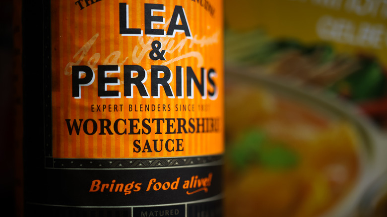 Worcestershire sauce bottle