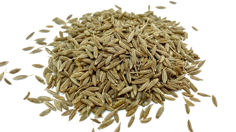 Pile of anise seeds