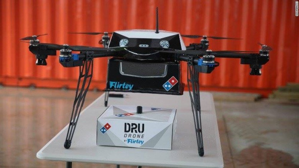 Domino's Pizza Drone might replace pizza delivery drivers