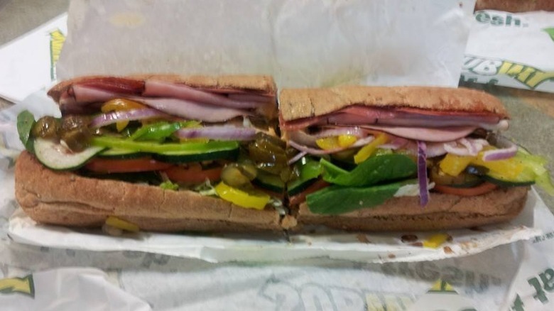 Subway's Feast sub