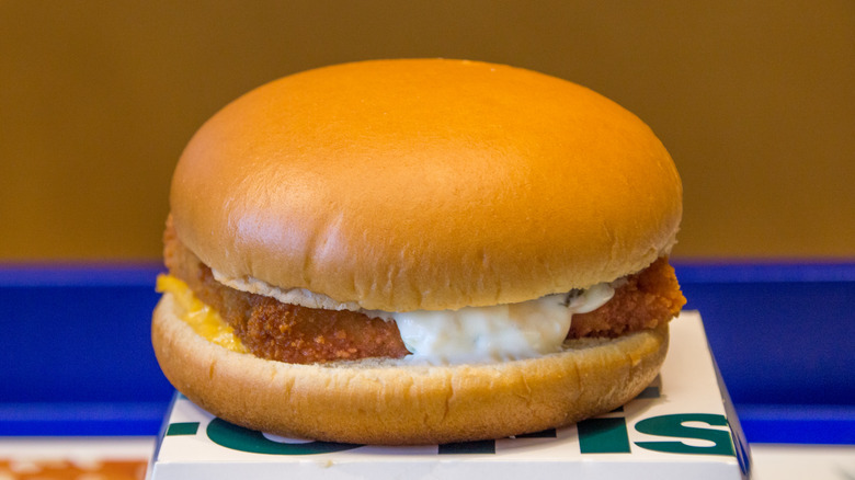 McDonald's Filet o Fish sandwich