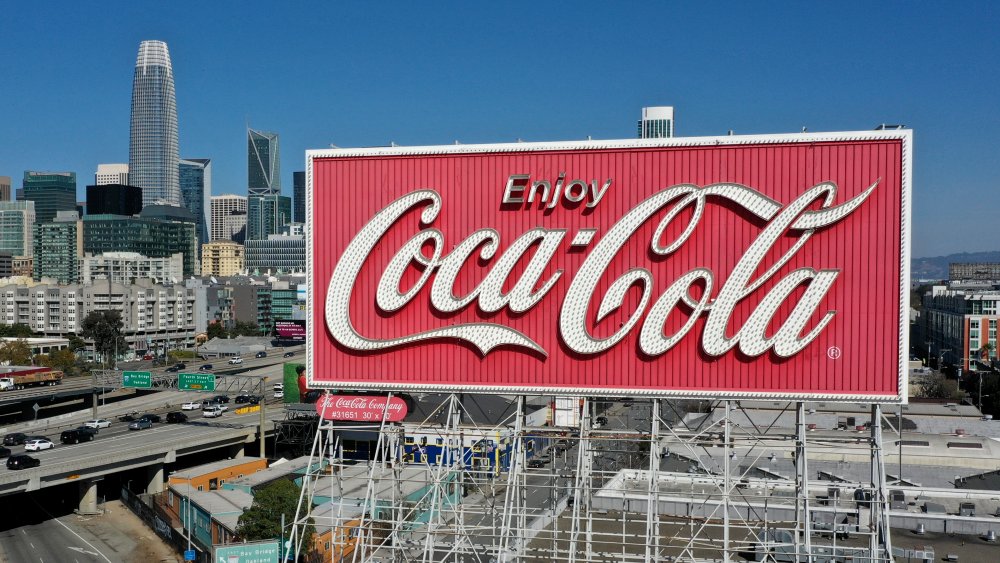 Coke sign