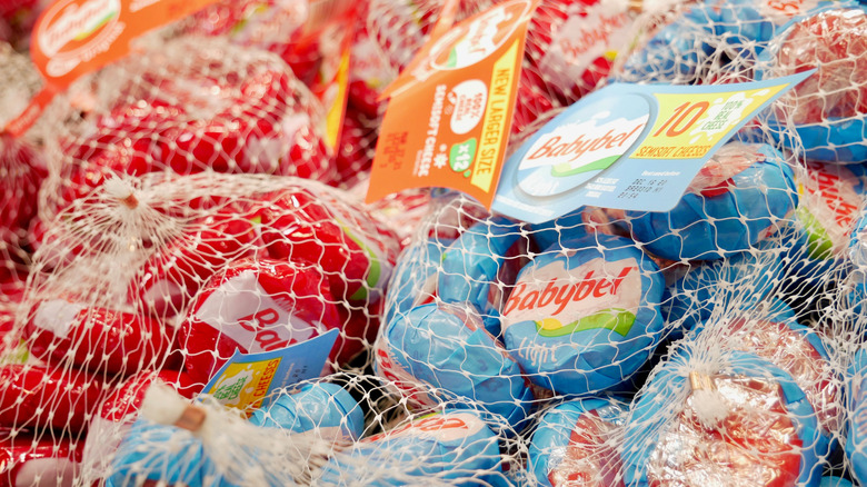 Babybel cheese in colorful wrappers