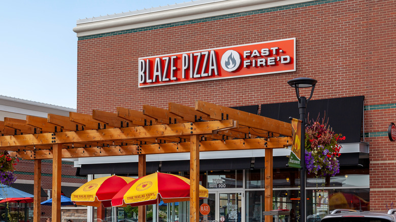 A Blaze Pizza restaurant 