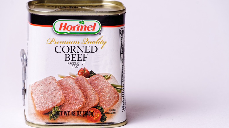 Can of corned beef