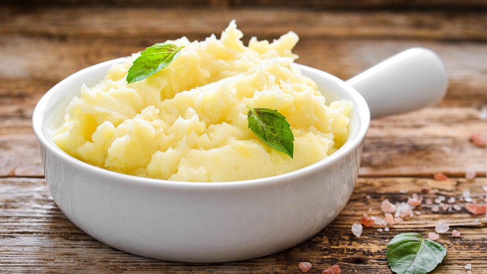 Mashed potatoes with cauliflower