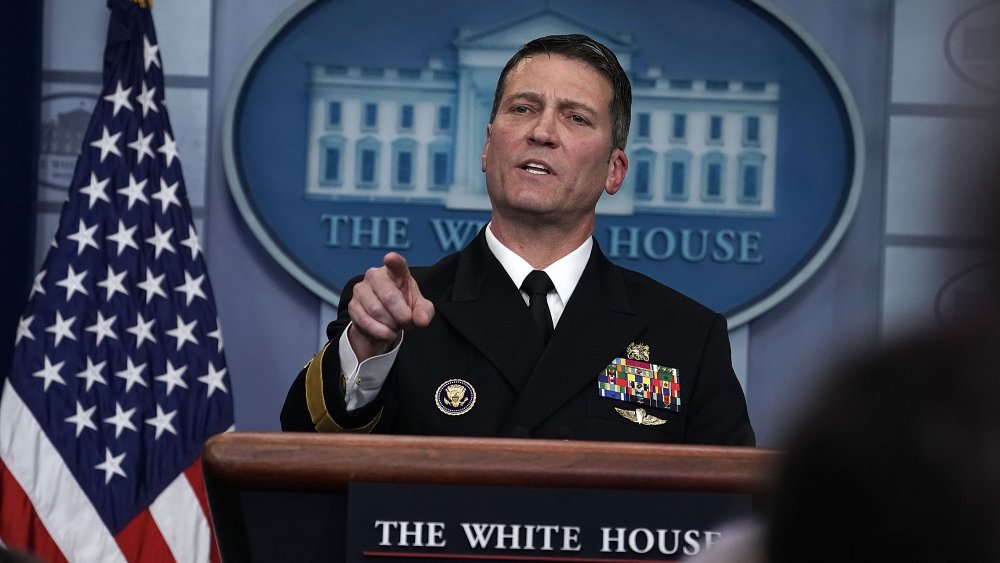 Dr. Ronny Jackson give press conference about Trump's health 