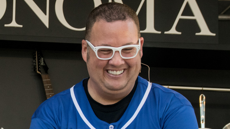 Graham Elliot laughing