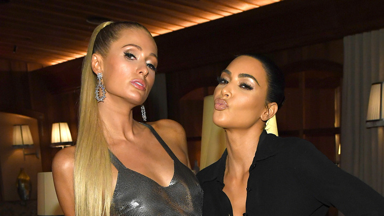 Paris Hilton and Kim Kardashian