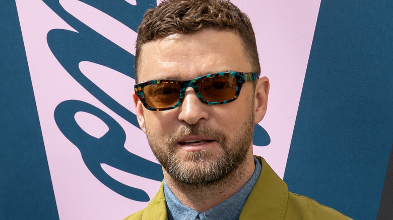 Justin Timberlake at Men's Fashion Show 2023