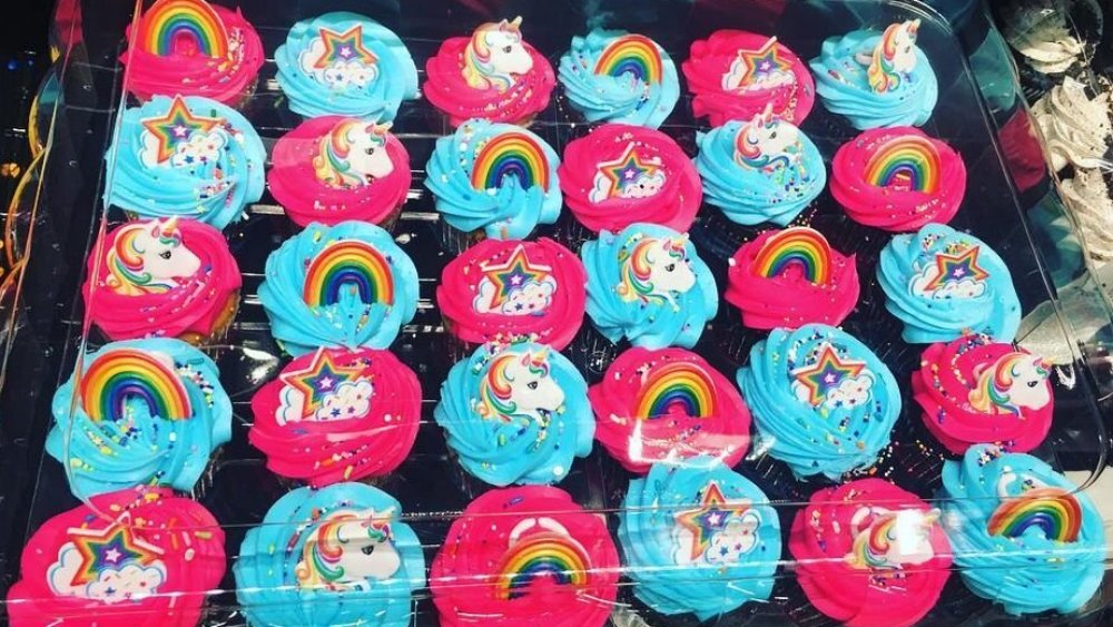 Sam's Club Member's Mark unicorn themed cupcakes