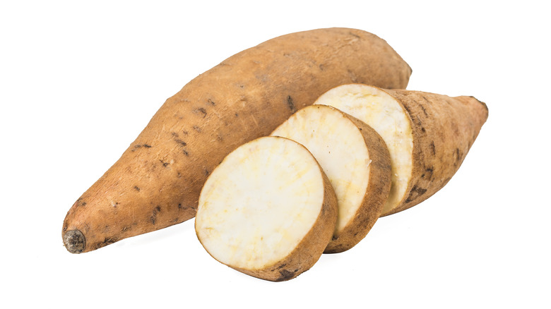 white sweet potatoes