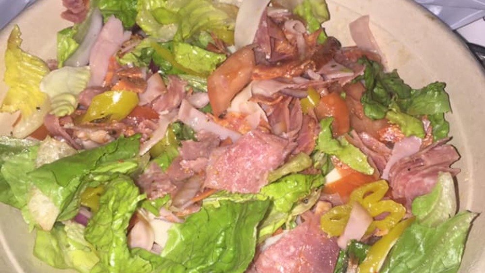 Quiznos Italian salad