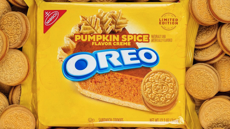 Pumpkin Spice Oreos in package