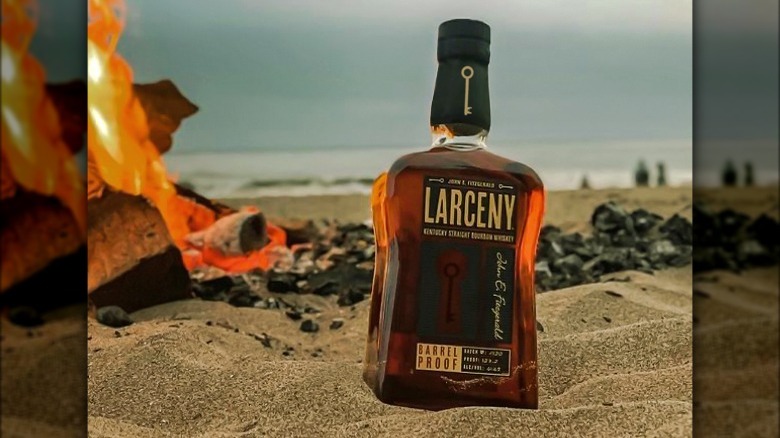 Larceny barrel proof bourbon whiskey 