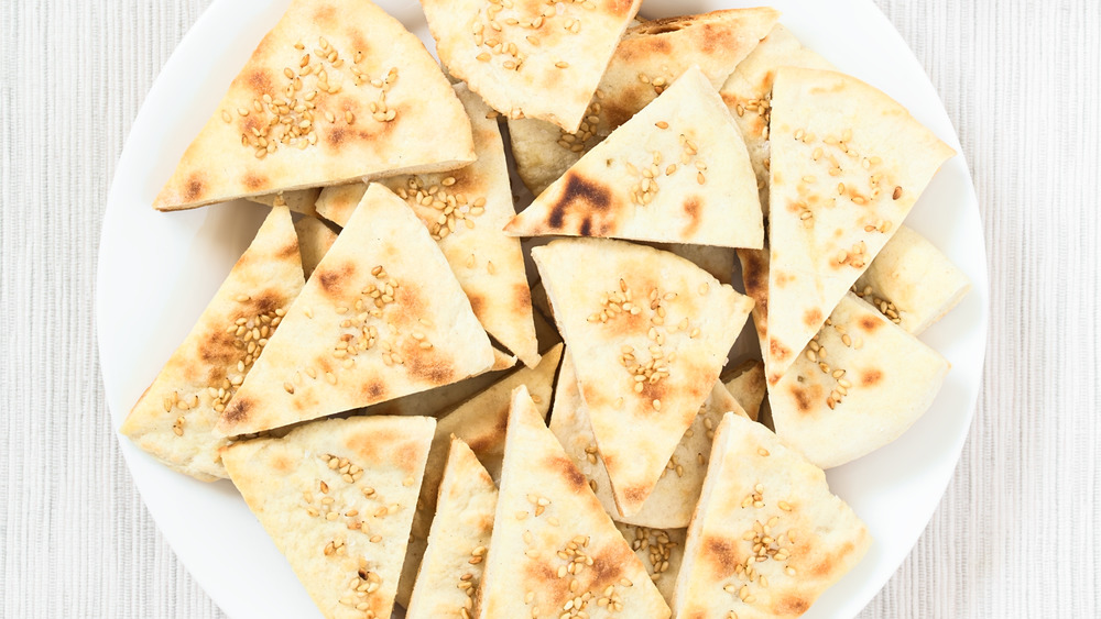 homemade pita chips