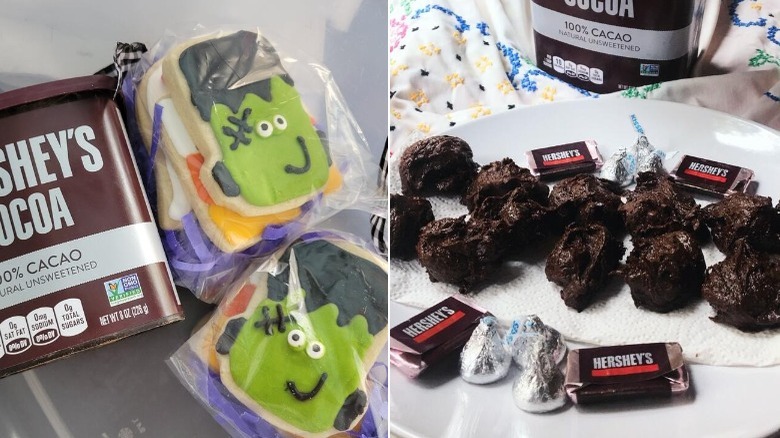 Baked goods with Hershey's products