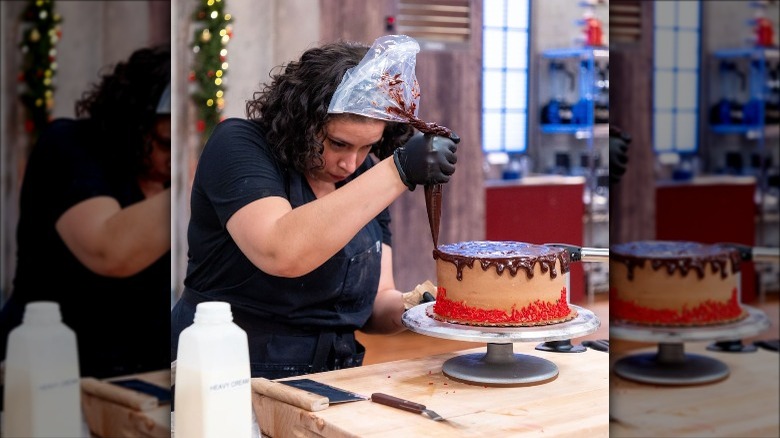 Store-bought cake challenge on Holiday Baking Championship