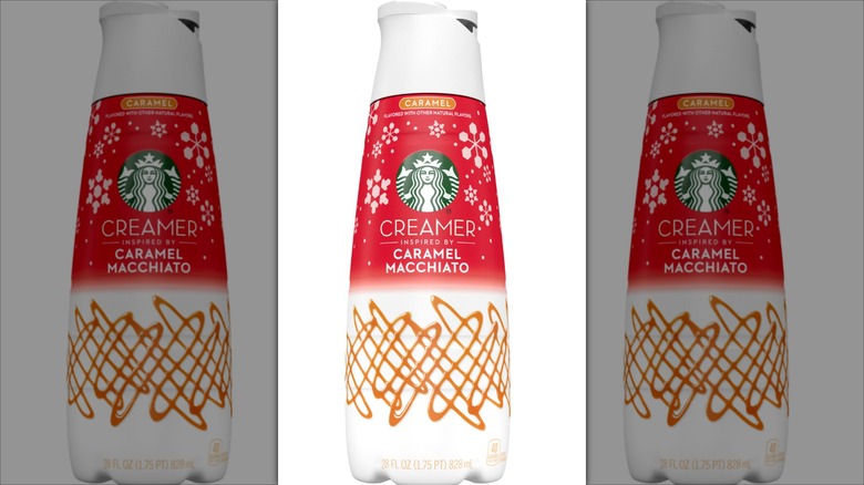 Starbucks caramel macchiato creamer bottle