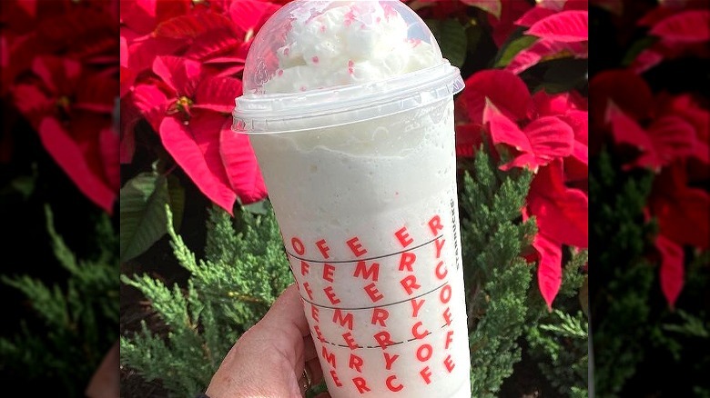 Starbucks Candy Cane Frappuccino 