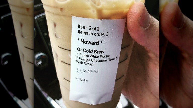 Starbucks Snickerdoodle Cold Brew