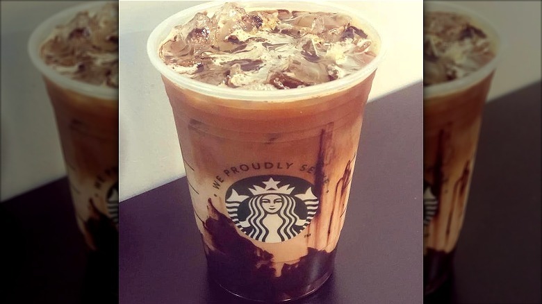 Starbucks Turtle Macchiato drink