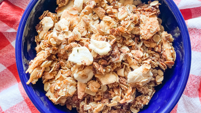 Homemade Apple Cinnamon Granola