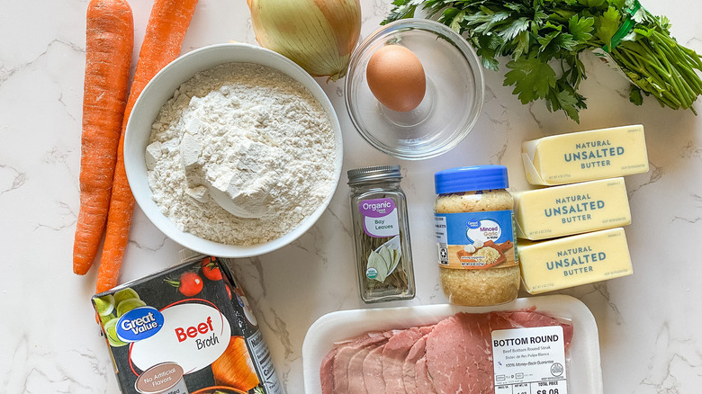 beef pot pie ingredients