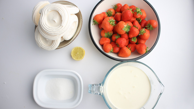 ingredients for eton mess