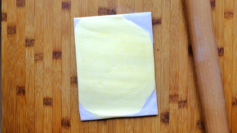  butter in parchment