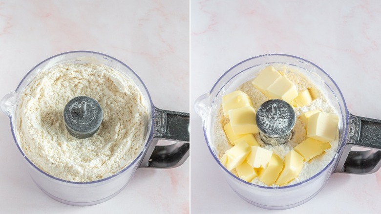 making pastry dough