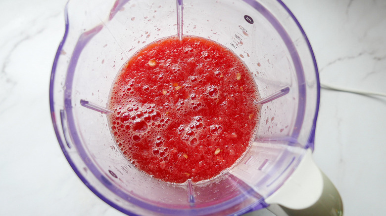 blended watermelon