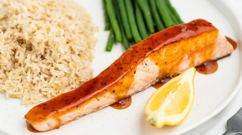 Honey Garlic Pan Seared Salmon Recipe 