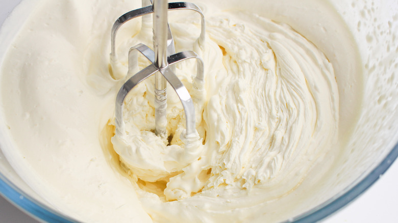 Heavy cream and beaters to make butter