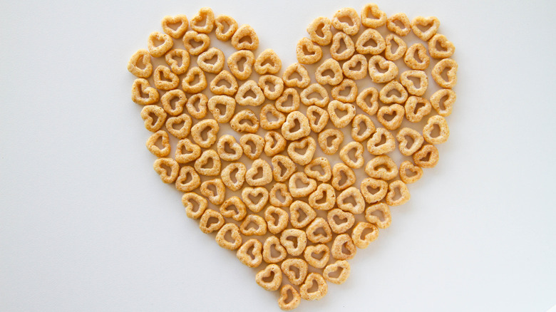 heart-shaped cheerios