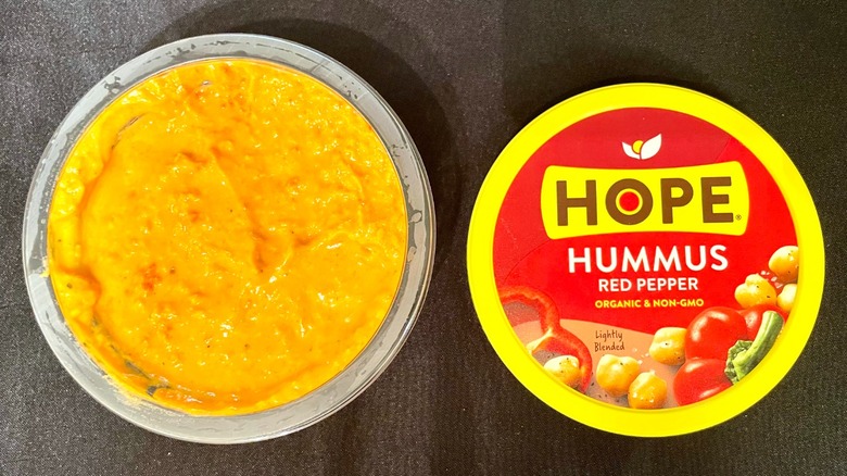 hope foods red pepper hummus