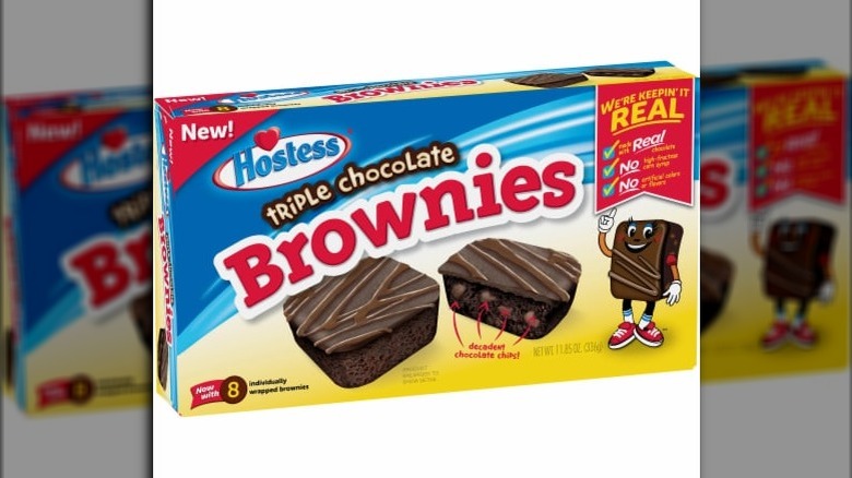 A box of Hostess brownies