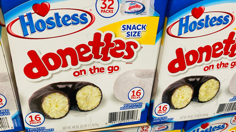 Hostess brand Donettes in a box