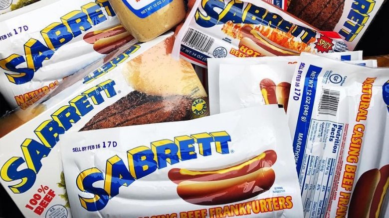 sabrett hot dogs