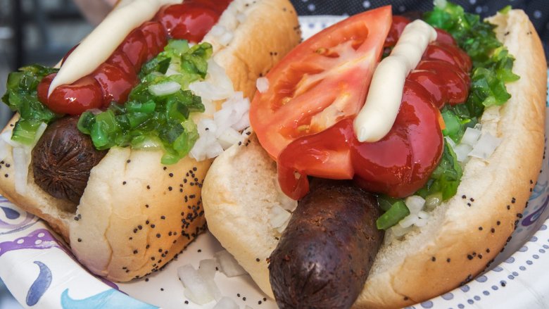 Vegetarian hot dogs