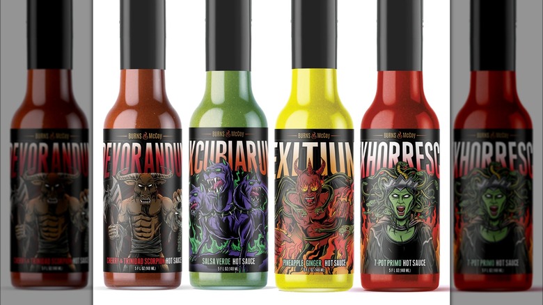 Burns & McCoy hot sauces