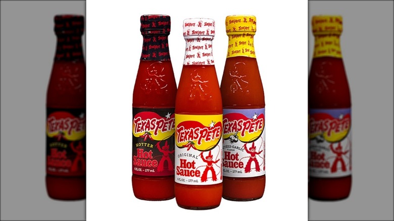 Texas Pete hot sauces